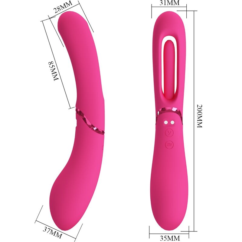 ROMANCE - LEXIE G-SPOT VIBRATOR 7 VIBRATIONS PINK - Image 8