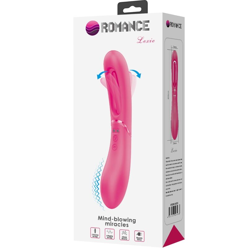 ROMANCE - LEXIE G-SPOT VIBRATOR 7 VIBRATIONS PINK - Image 10