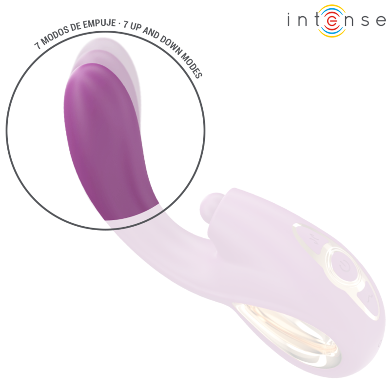 INTENSE - LALI MULTIFUNCTION G-SPOT VIBRATOR TAPPING & THRUST & VIBRATION PURPLE - Image 3