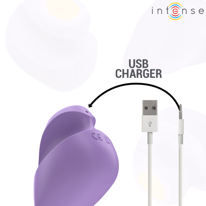 INTENSE - URSULA STIMULATOR 10 VIBRATIONS PURPLE - Image 5