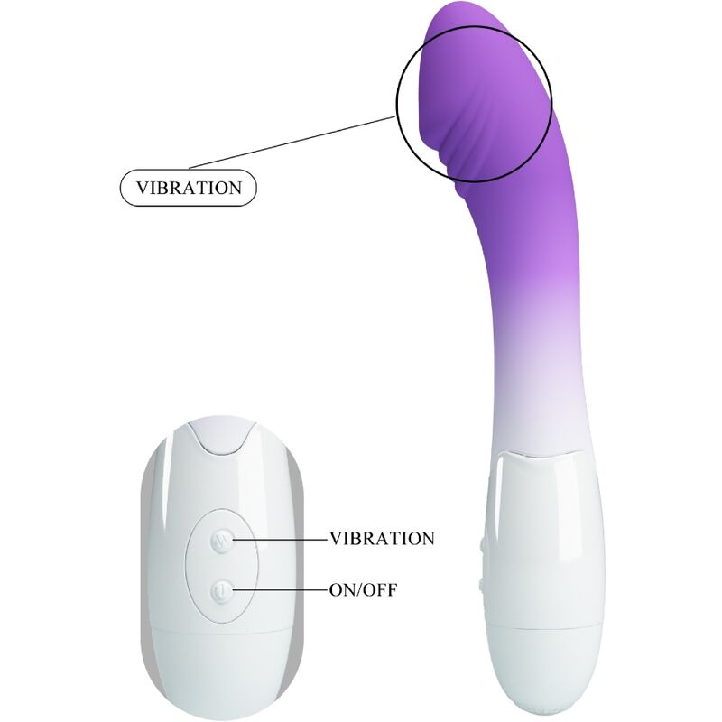 PRETTY LOVE - ELEMENTAL G-SPOT VIBRATOR 30 VIBRATIONS PURPLE - Image 4