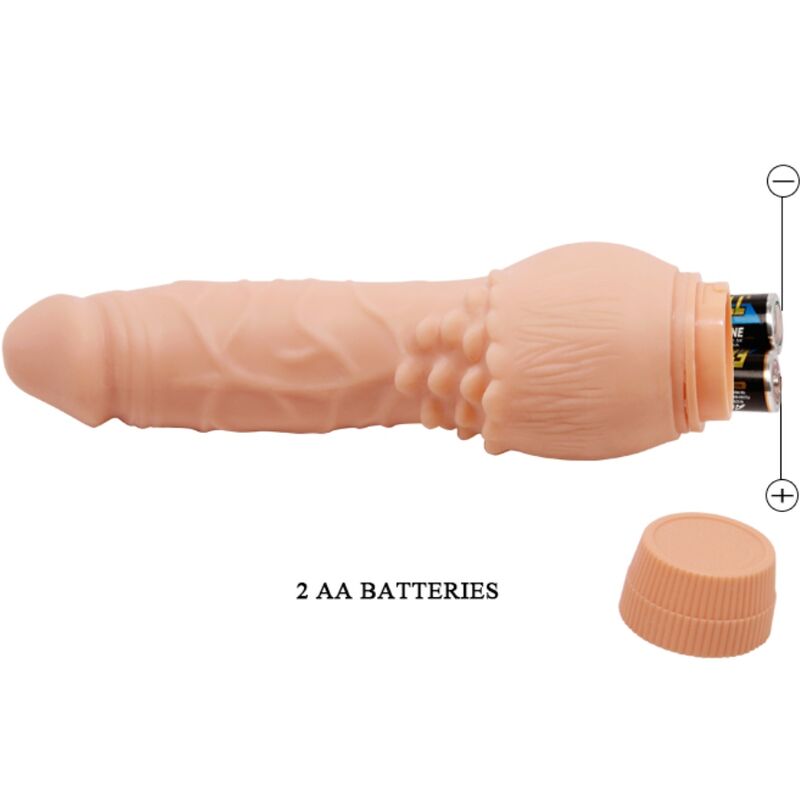 BAILE - BARBARA REALISTIC VIBRATOR 19.5 CM FLESH - Image 3