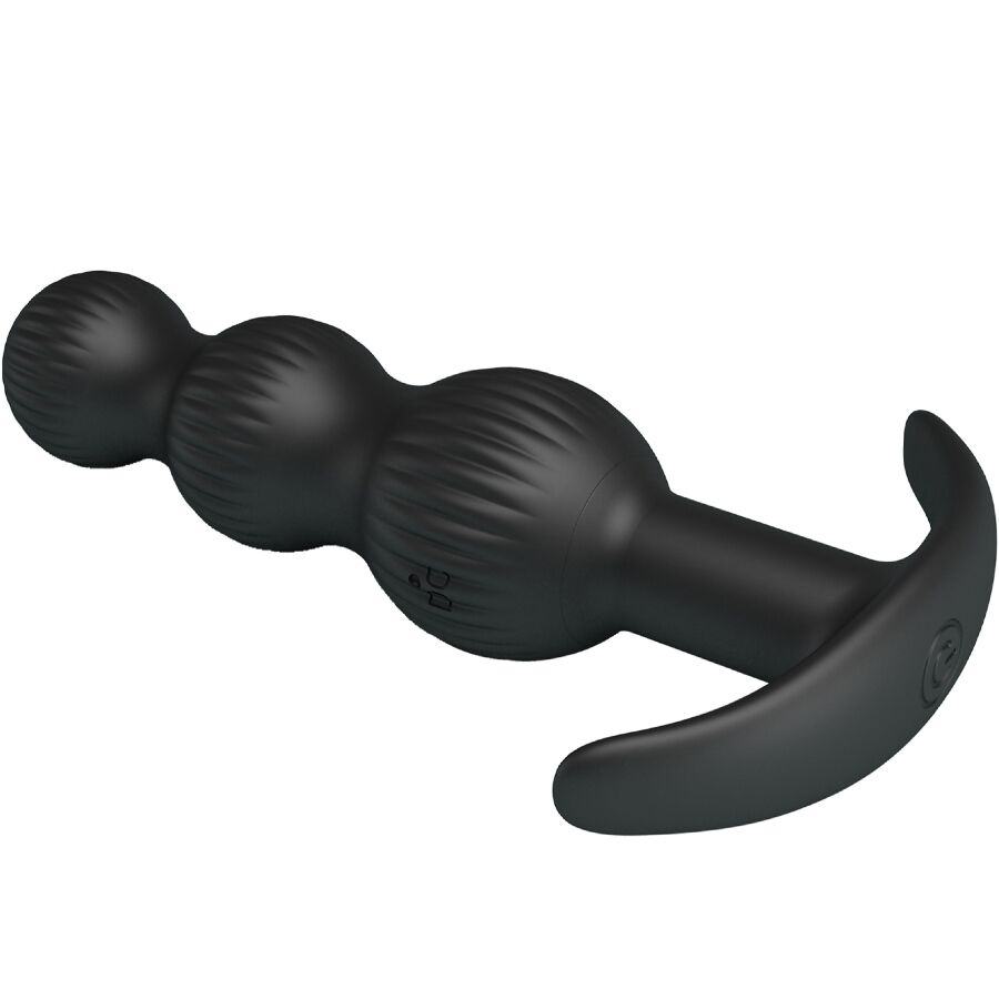 PRETTY LOVE - SIDNEY ANAL VIBRATOR 10 VIBRATIONS BLACK - Image 5