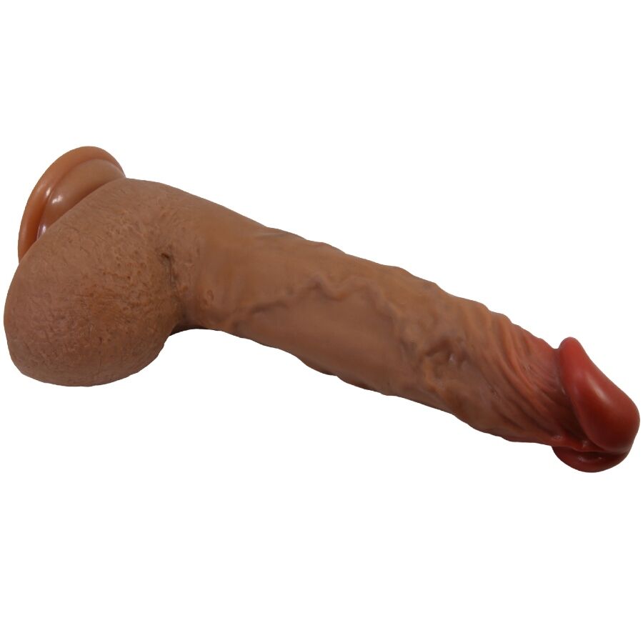 BAILE - BEAUTIFUL WILKS 5 SETTING REALISTIC VIBRATOR 25 CM MULATO - Image 8