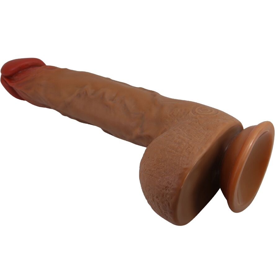BAILE - BEAUTIFUL WILKS 5 SETTING REALISTIC VIBRATOR 25 CM MULATO - Image 9