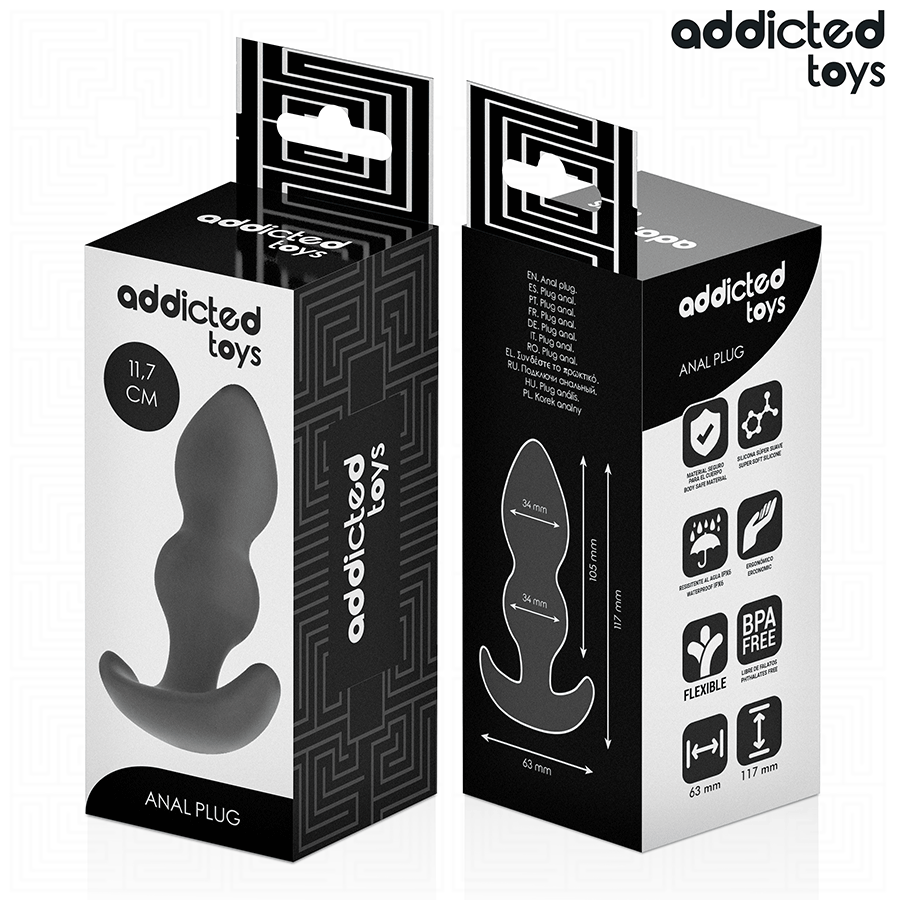 ADDICTED TOYS - ANAL PLUG SILICONE SIZE L 11.7 CM - Image 7