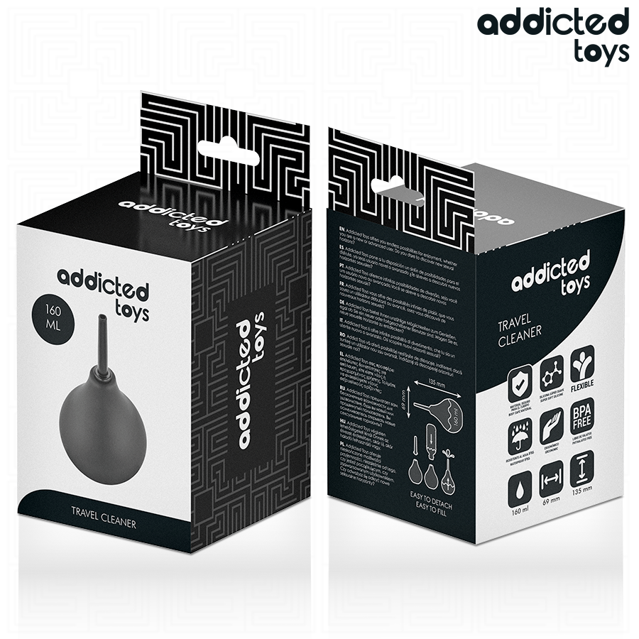 ADDICTED TOYS - TRAVEL ANAL CLEANER SIZE M 160 ML - Image 7