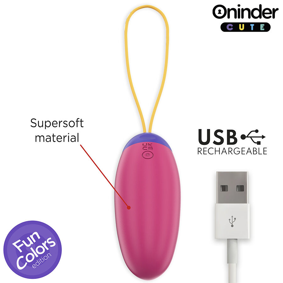 ONINDER CUTE - LOVE PLEASURE VIBRO-WAVE TAPPING SILICONE EGG - FREE WORLDWIDE APP - Image 7