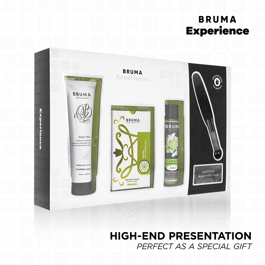 BRUMA XPERIENCE - SWEET TEMPTATION KIT VIBRO-ORGASMIC WATERMELON