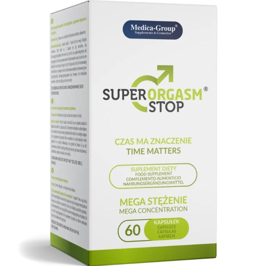 MEDICA GROUP - SUPER ORGASM STOP DELAY FOR MEN 60 CAPSULES - Image 2