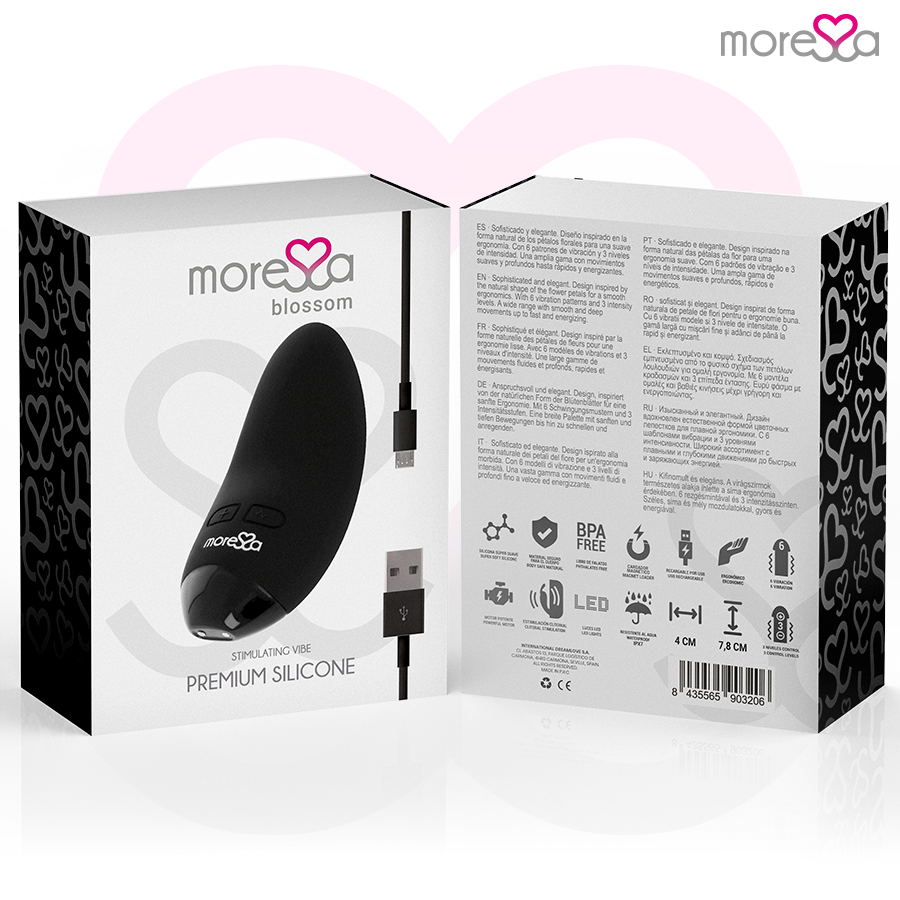 MORESSA - BLOSSOM BLACK VIBRATOR - Image 7