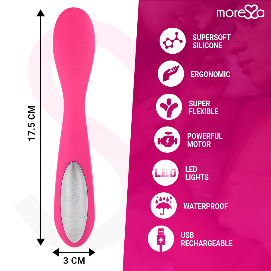 MORESSA - DRUSO PREMIUM SILICONE RECHARGEABLE - Image 4