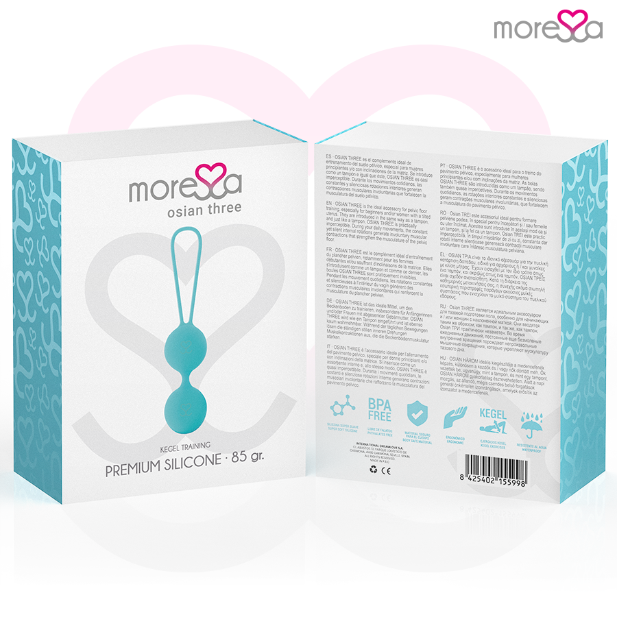 MORESSA - OSIAN THREE PREMIUM TURQUOISE SILICONE - Image 7