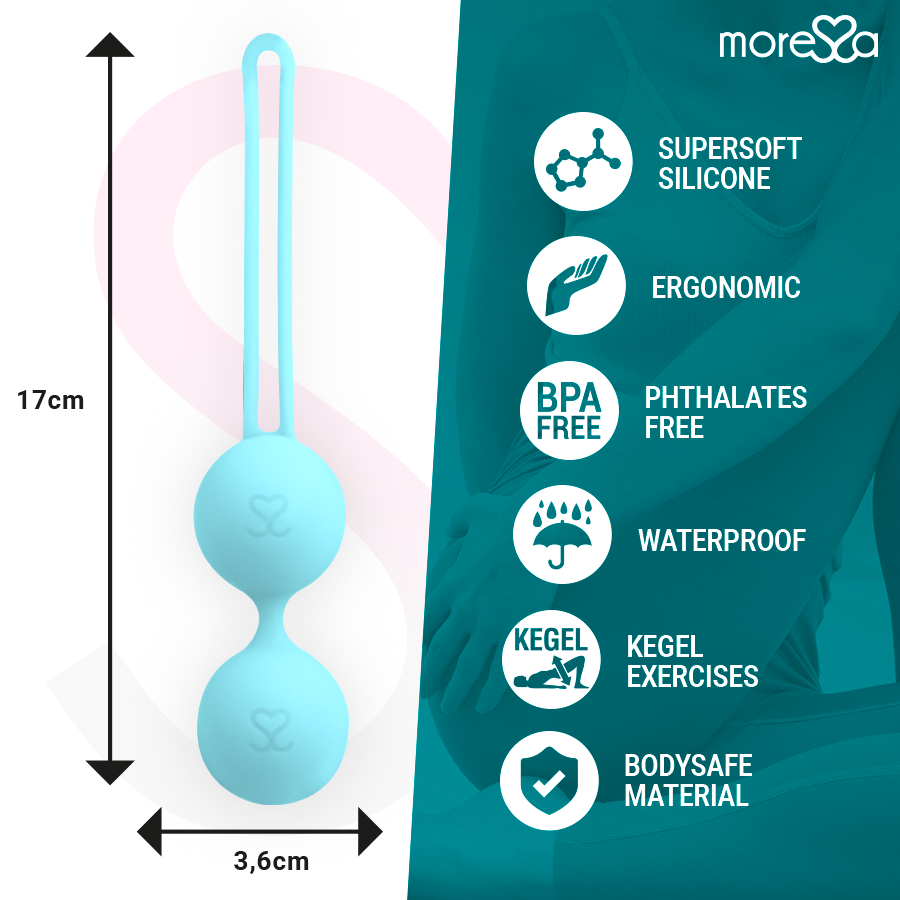 MORESSA - OSIAN THREE PREMIUM TURQUOISE SILICONE - Image 4