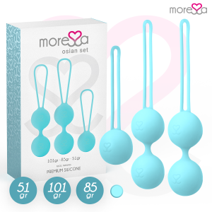 MORESSA - OSIAN SET PREMIUM TURQUOISE SILICONE