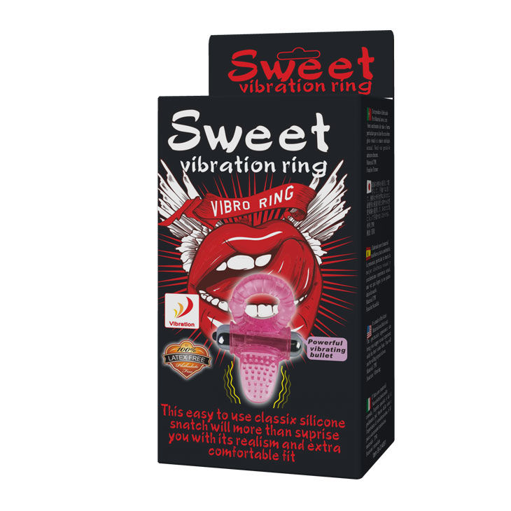 BAILE - SWEET ABS 10 RHYTHMS RING PINK VIBRATOR PENIS RING - Image 7