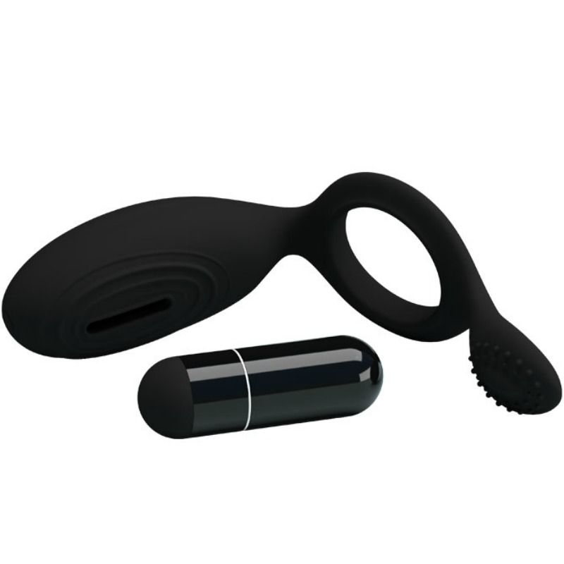 PRETTY LOVE - ETHEL VIBRATING RING WITH STIMULATOR - Image 4