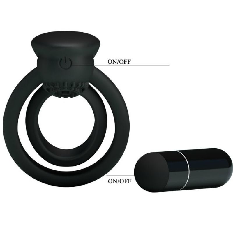 PRETTY LOVE - ESTHER VIBRATING RING WITH STIMULATOR - Image 6