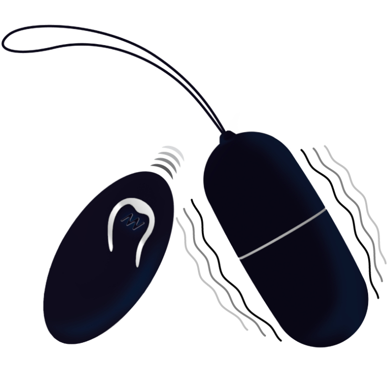 INTENSE - FLIPPY I VIBRATING EGG WITH REMOTE CONTROL BLACK - Image 2