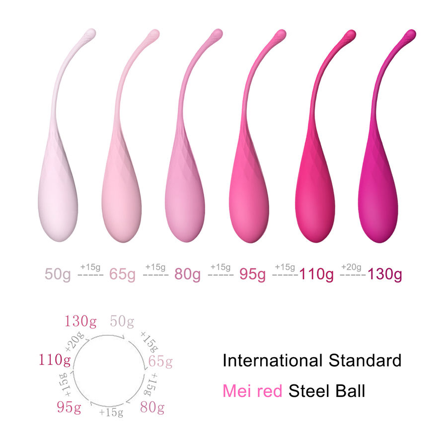 LESLIE - KEGEL FIT PELVIC MUSCLE TRAINING SET 6 WEIGHTS - Image 9
