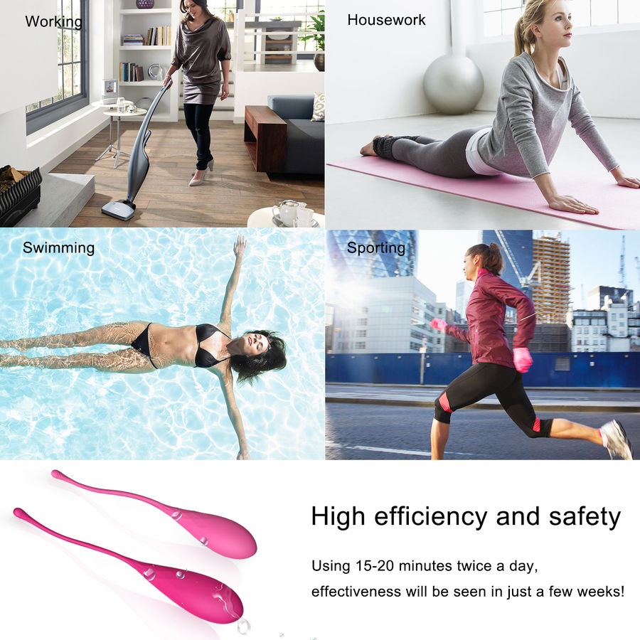 LESLIE - KEGEL FIT PELVIC MUSCLE TRAINING SET 6 WEIGHTS - Image 13