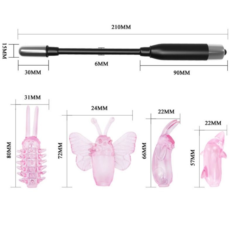 BAILE - WIZARD MAGIC WAND STIMULATOR WITH VIBRATION - Image 3