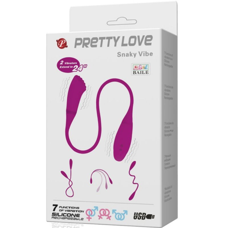 PRETTY LOVE - SMART SNAKY VIBE VIBRATOR 2 MOTORS - Image 7