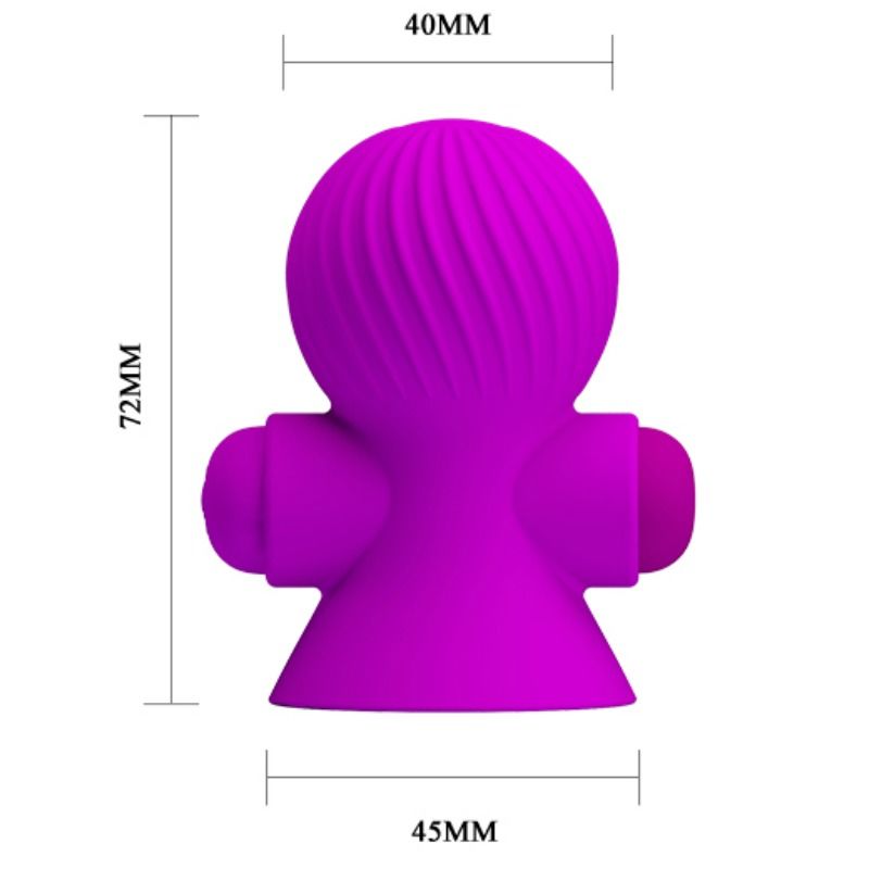 PRETTY LOVE - NIPPLE STIMULATORS 12M LILAC VIBRATION - Image 6