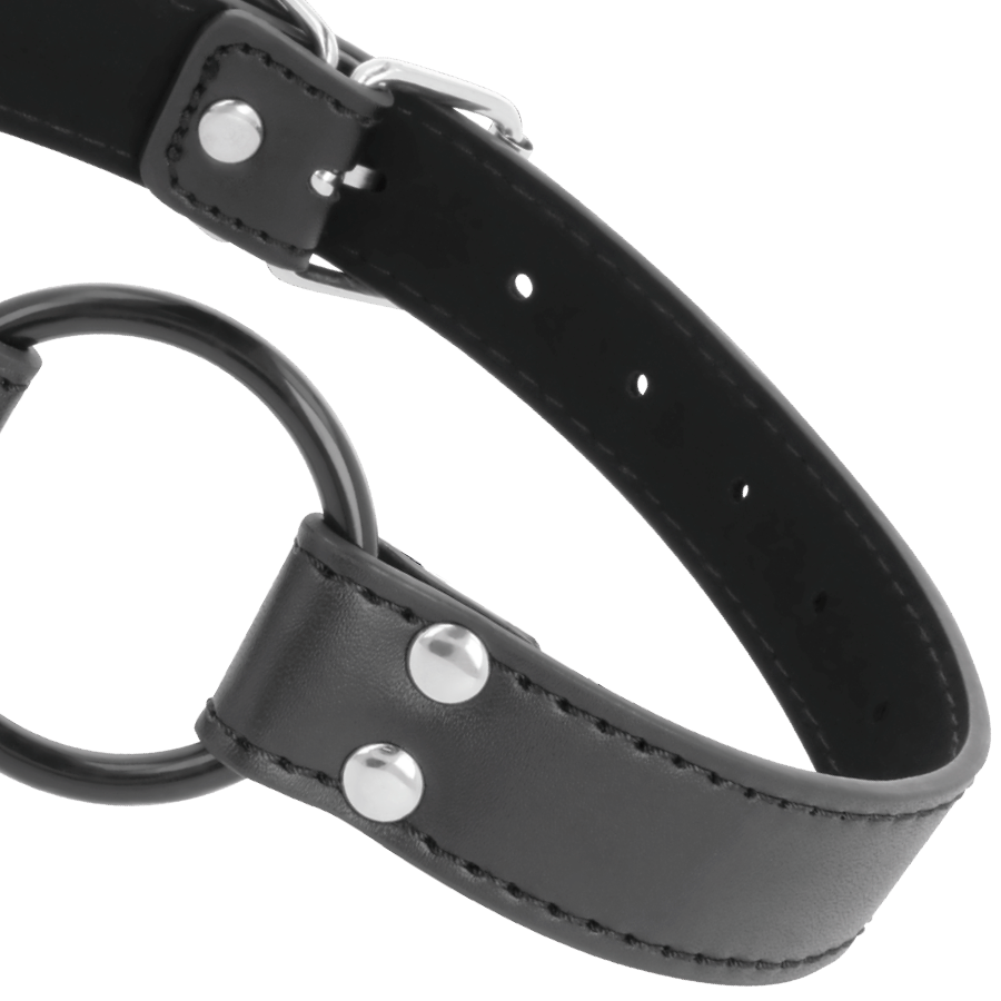 DARKNESS - GAG WITH RING DIAMETER 3.6 CM - Image 3