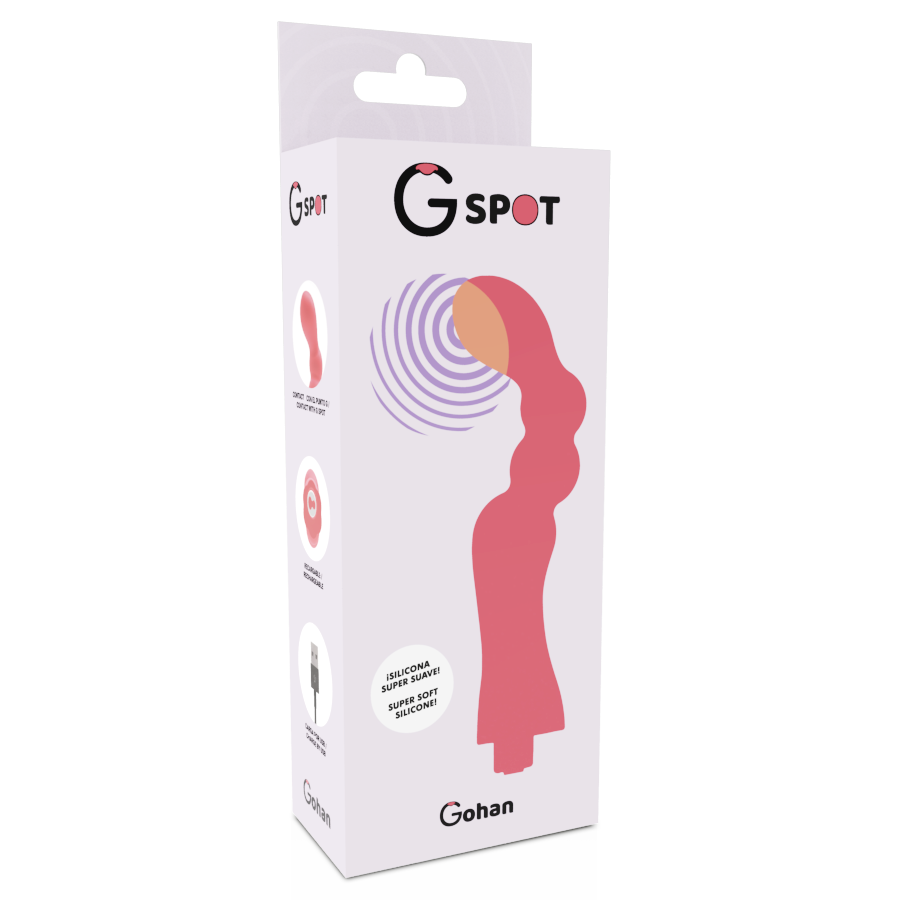 G-SPOT - GOHAH VIBRATOR LIGHT RED - Image 5