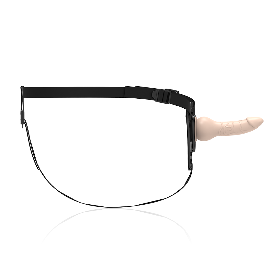 FETISH SUBMISSIVE HARNESS - FLESH REALISTIC SILICONE 16 CM - Image 3