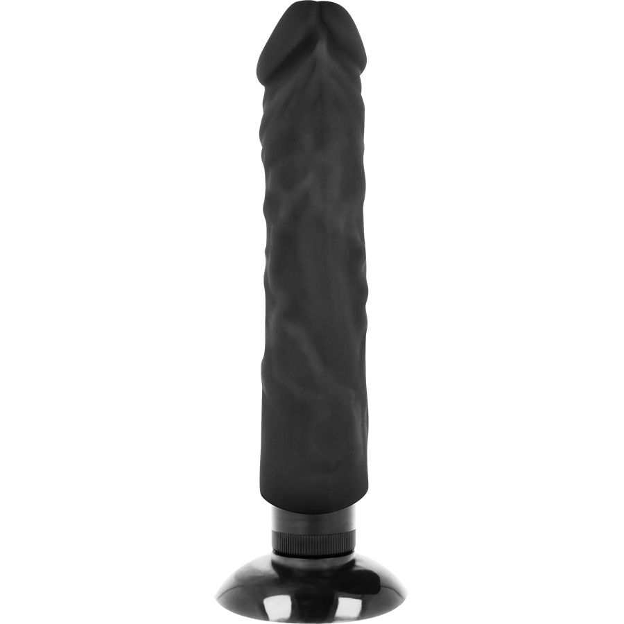 BASECOCK - REALISTIC VIBRATOR 2-1 BLACK 20 CM -O- 4 CM - Image 4