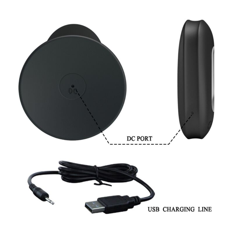MR PLAY - ANAL PLUG WITH VIBRATION BLACK REMOTE CONTROL - Image 7