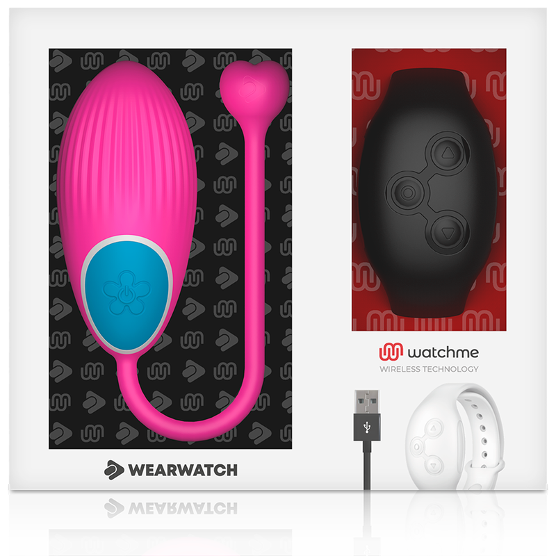 WEARWATCH - WATCHME TECHNOLOGY REMOTE CONTROL EGG FUCHSIA / JET - Image 6