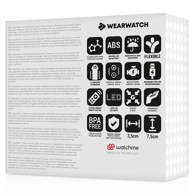WEARWATCH - EGG REMOTE CONTROL WATCHME TECHNOLOGY SEA WATER / JET - Image 7