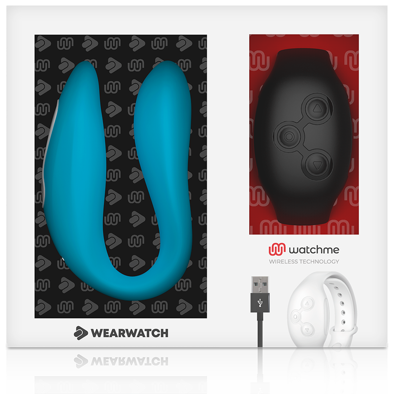 WEARWATCH - WATCHME DUAL TECHNOLOGY VIBRATOR INDIGO / JET - Image 7