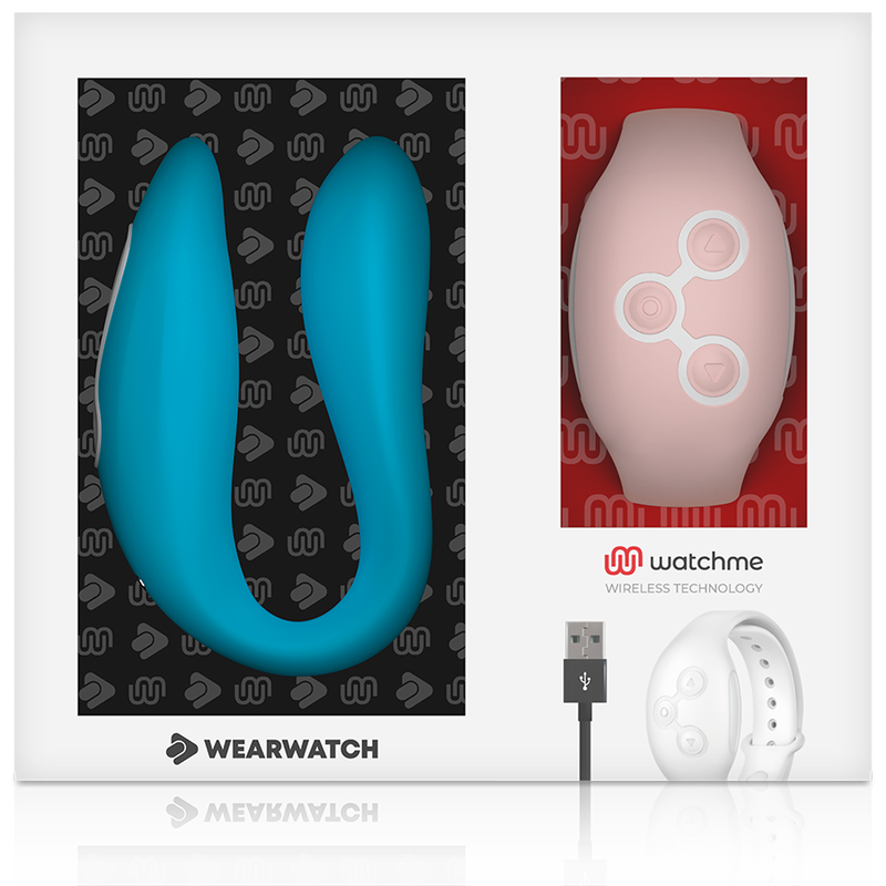 WEARWATCH - WATCHME DUAL TECHNOLOGY VIBRATOR INDIGO / PINK - Image 7
