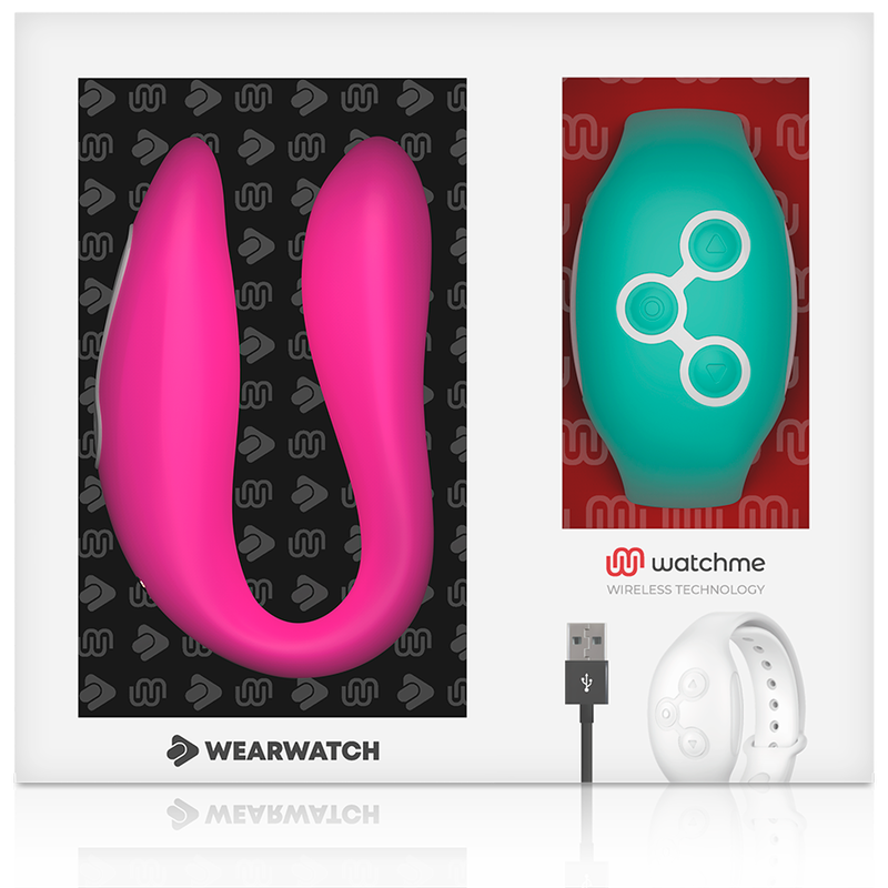 WEARWATCH - DUAL TECHNOLOGY WATCHME VIBRATOR FUCHSIA / SEAWATER - Image 6