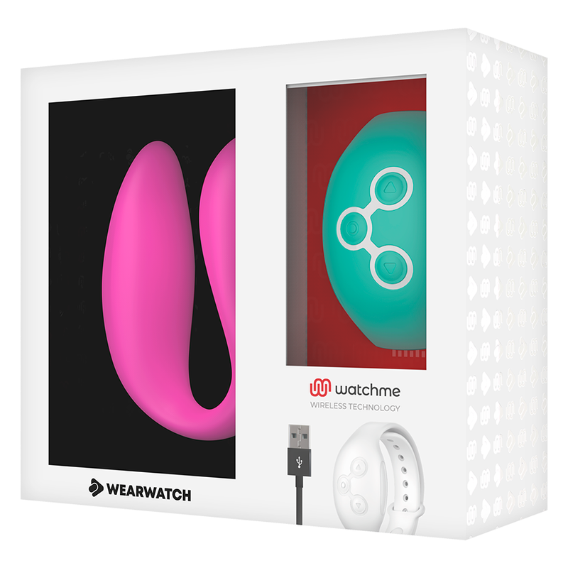 WEARWATCH - DUAL TECHNOLOGY WATCHME VIBRATOR FUCHSIA / SEAWATER - Image 7