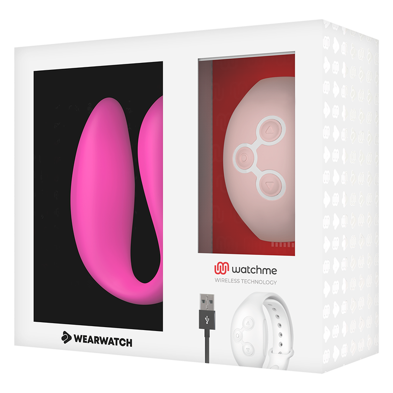 WEARWATCH - WATCHME DUAL TECHNOLOGY VIBRATOR FUCHSIA / PINK - Image 7