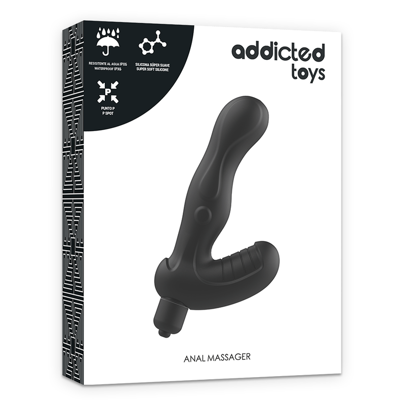 ADDICTED TOYS - P-SPOT VIBE SILICONE PROSTATE ANAL STIMULATOR - Image 6