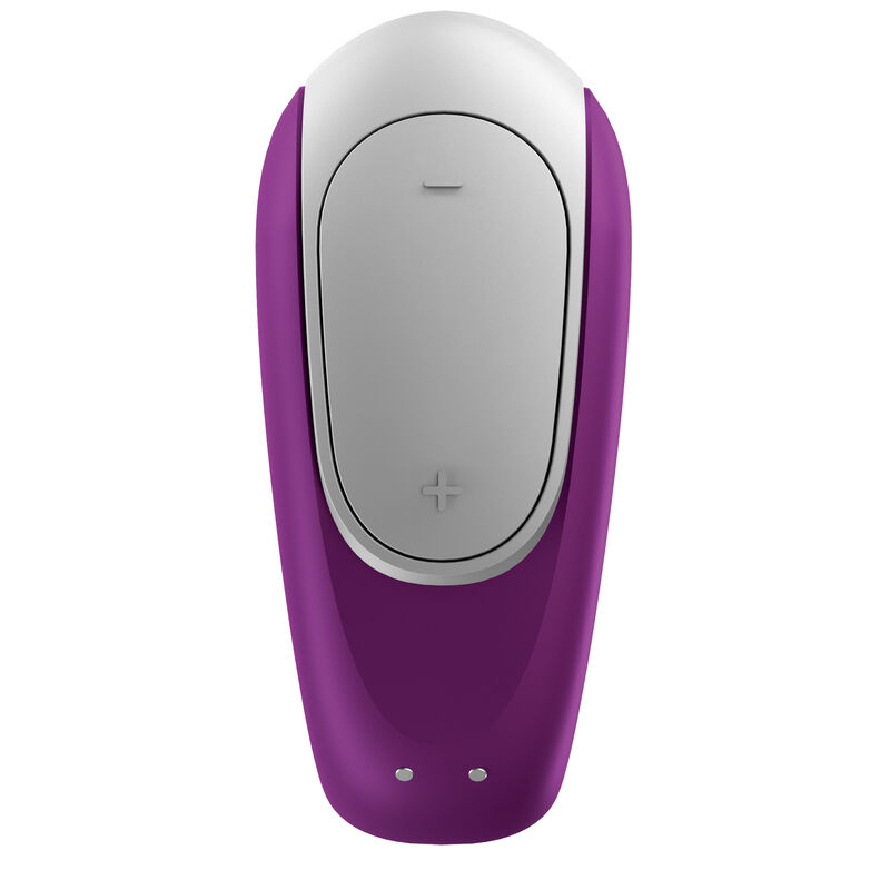 SATISFYER - DOUBLE FUN PARTNER VIBRATOR PURPLE - Image 11