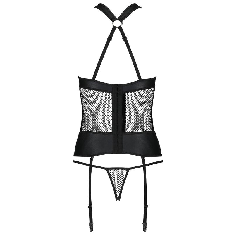PASSION - AMANDA CORSET ECOLOGICAL LEATHER L/XL - Image 5