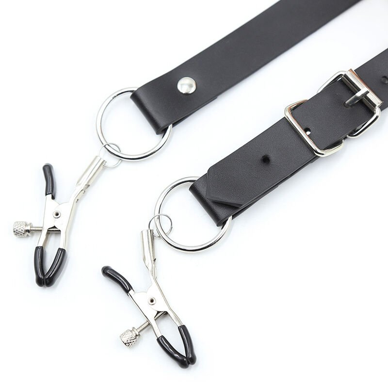 OHMAMA FETISH - CLITORIS CLAMPS WITH LEG STRAPS - Image 5