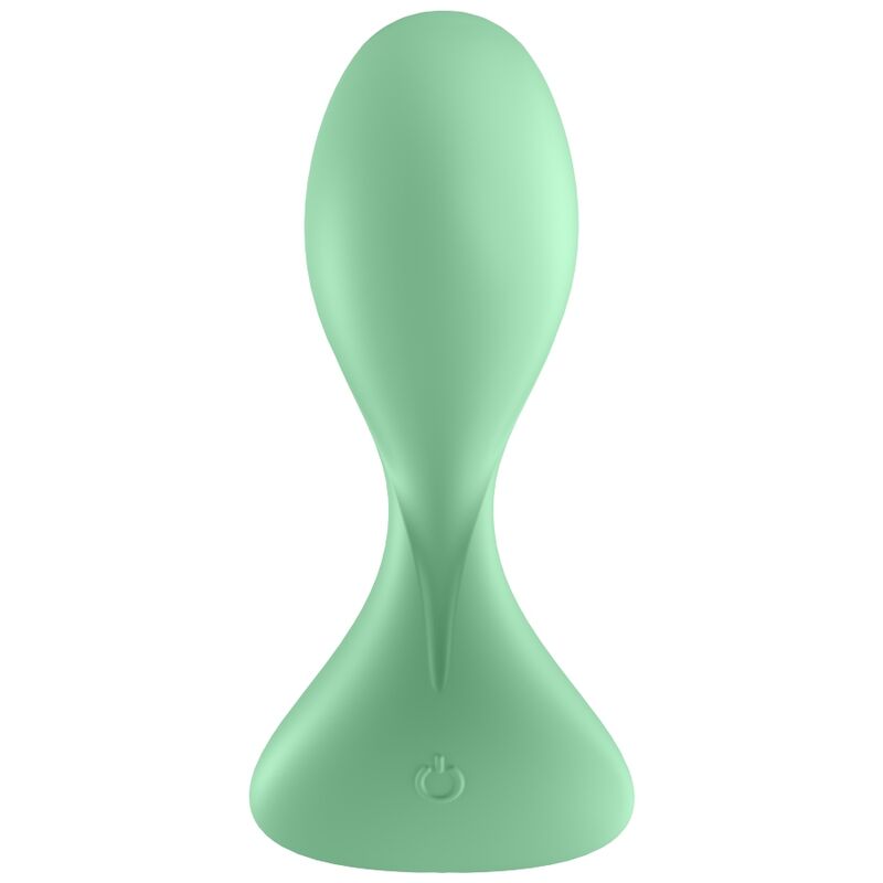 SATISFYER - TRENDSETTER VIBRATING PLUG APP GREEN - Image 2