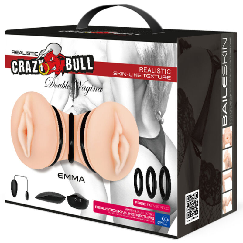 CRAZY BULL - EMMA REALISTIC DOUBLE VAGINA MASTURBATOR - Image 6