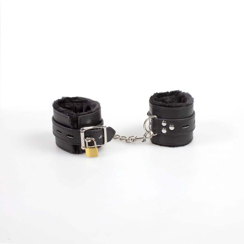 SECRETPLAY - BLACK BONDAGE HANDCUFFS BDSM COLLECTION - Image 3