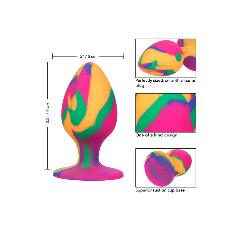 CALEXOTICS - CHEEKY LARGE TIE-DYE PLUG ANAL - Image 3