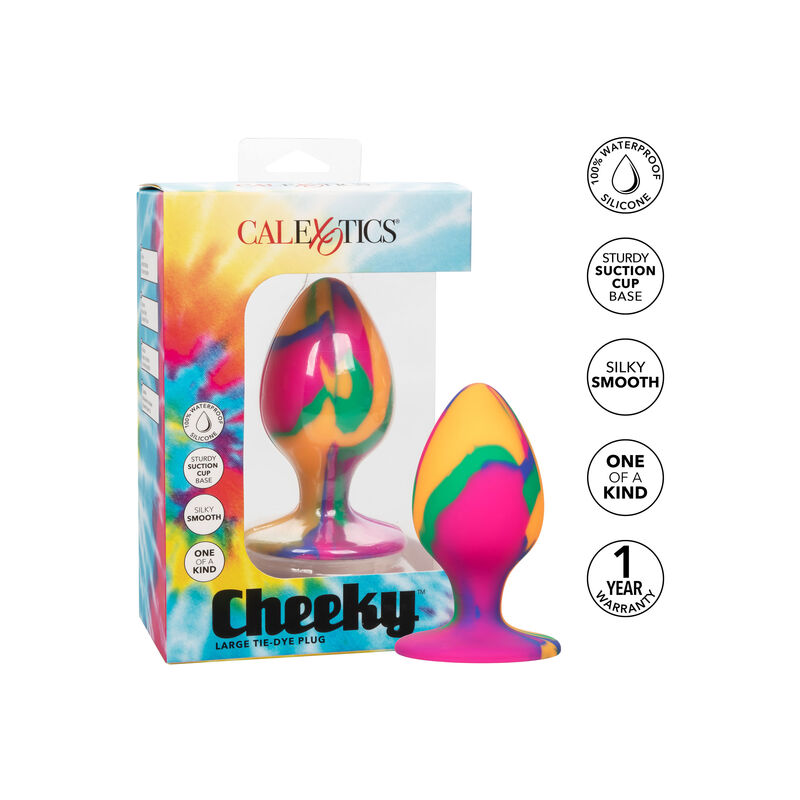 CALEXOTICS - CHEEKY LARGE TIE-DYE PLUG ANAL - Image 5