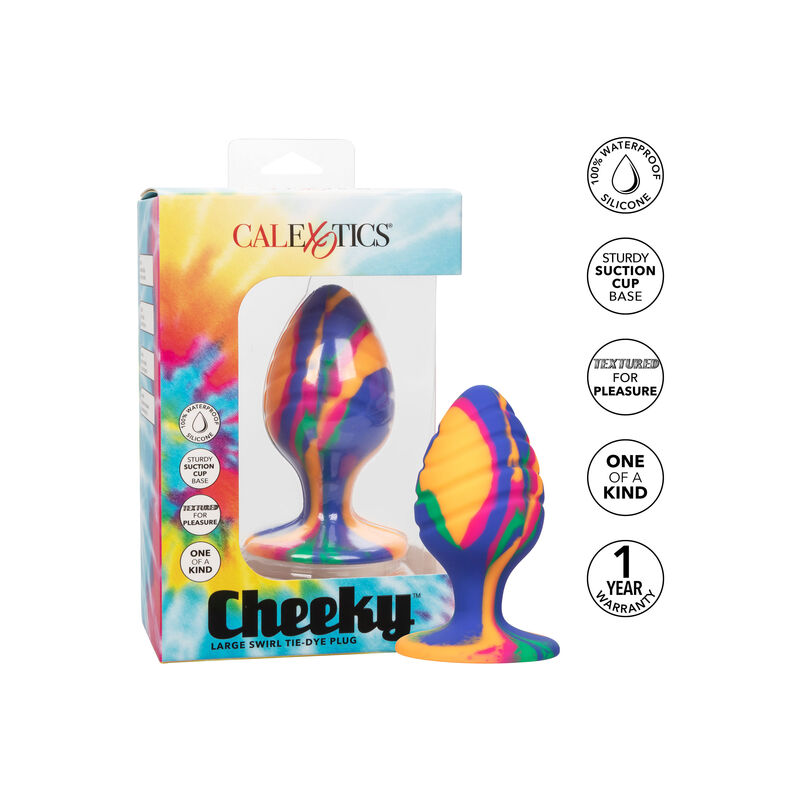 CALEXOTICS - CHEEKY LARGUE SWIRL PLUG ANAL - Image 3
